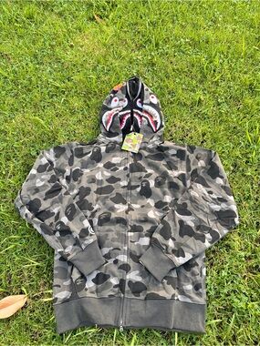 Bape black hoodie